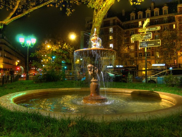 Maubert Fountain HDR