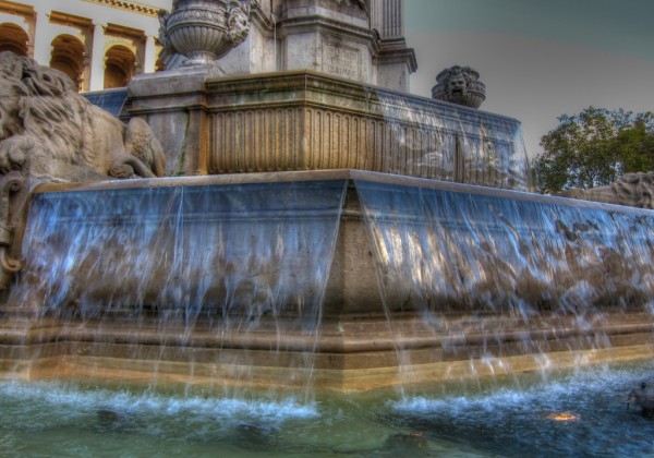 Saint Sulpice Fountain HDR